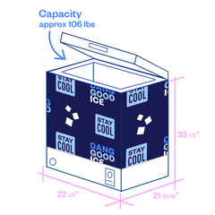 Small Chest Freezer Rental (5 Cu. Ft.)