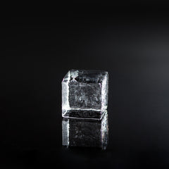 Crystal clear 2 inch ice cube